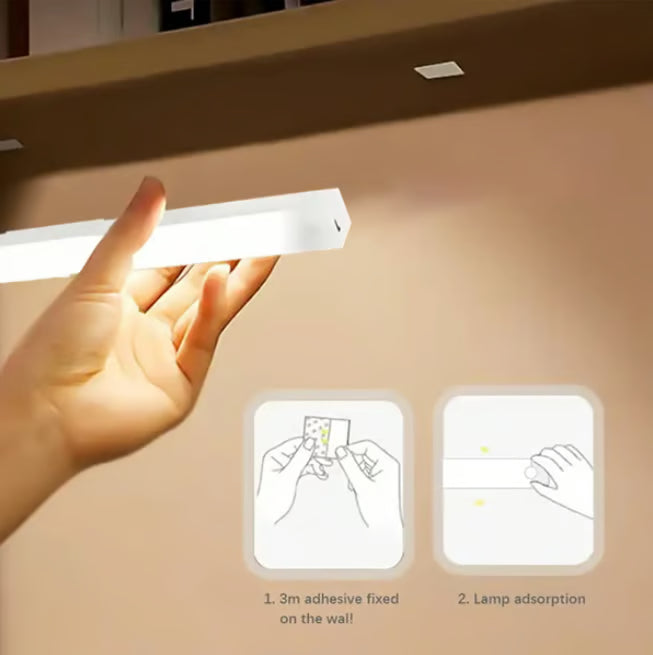 Punch-free Smart Sensor Magnetic Rechargeable LED Lights