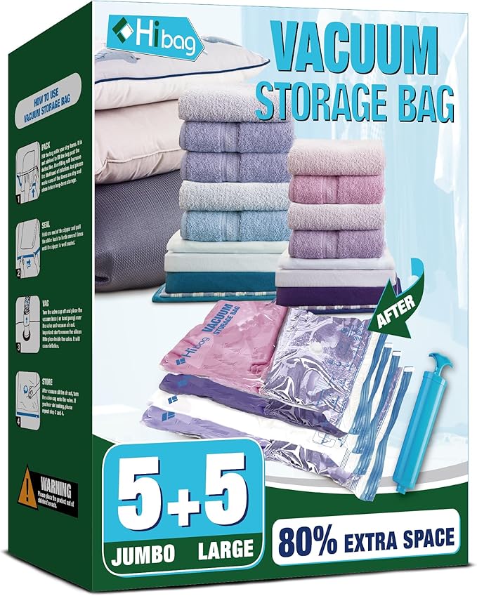 HIBAG Vacuum Storage Bags