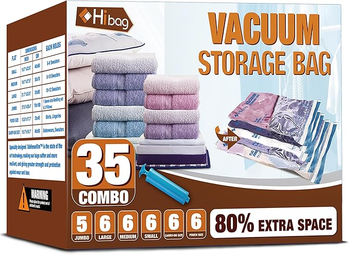 HIBAG Vacuum Storage Bags