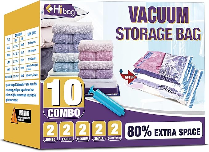HIBAG Vacuum Storage Bags
