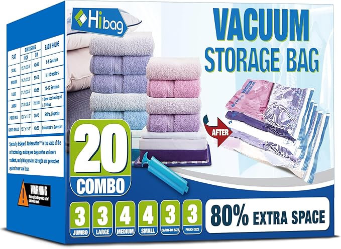 HIBAG Vacuum Storage Bags