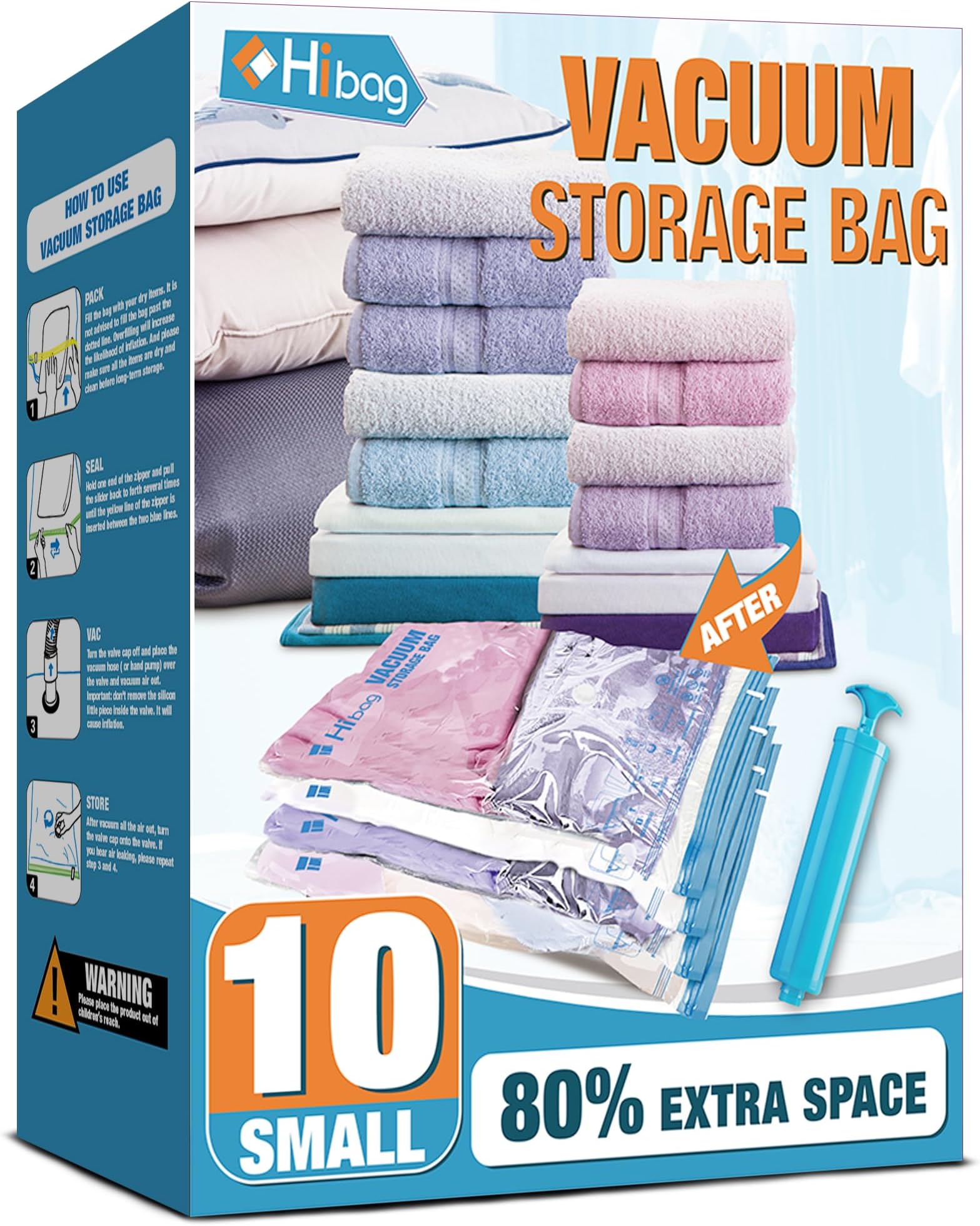 HIBAG Vacuum Storage Bags
