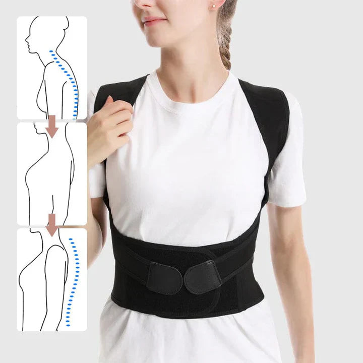 Correction Belt: Adjustable Back Posture Correction Belt