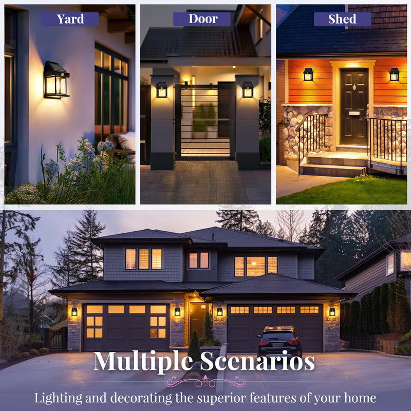 Solar Powered LED Lights