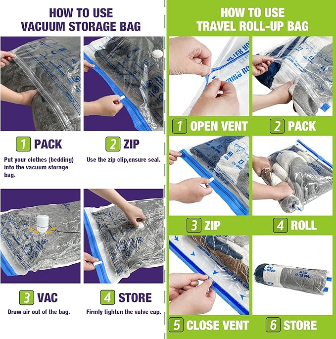 HIBAG Vacuum Storage Bags
