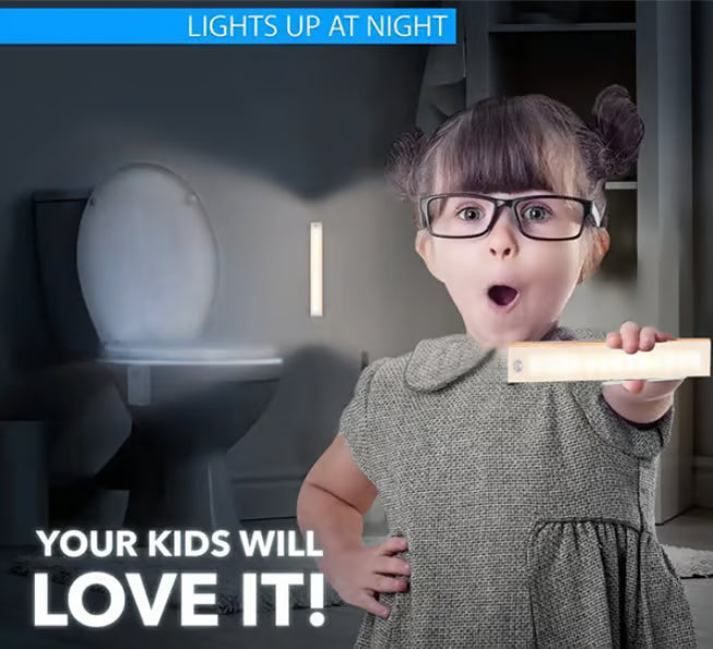 Punch-free Smart Sensor Magnetic Rechargeable LED Lights